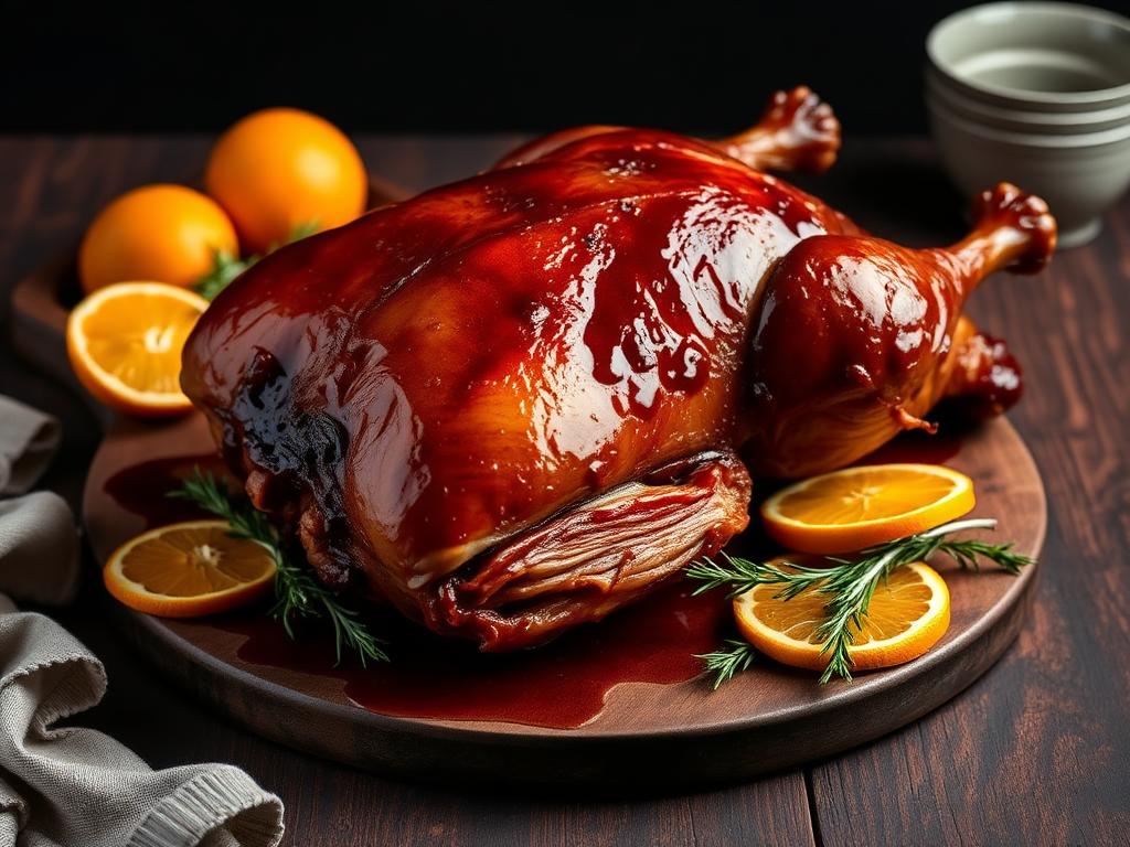 Roasted Whole Duck